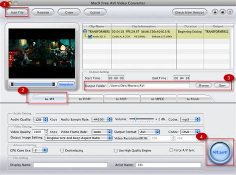 avi file converter for mac.